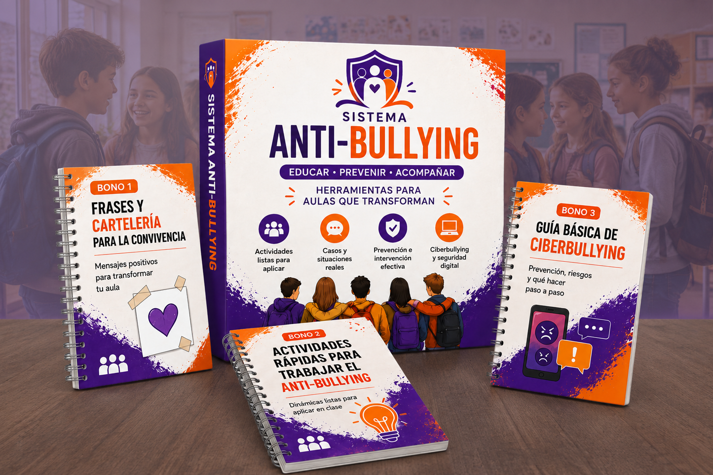 SISTEMA ANTI-BULLYING + 3 BONUS EXCLUSIVOS