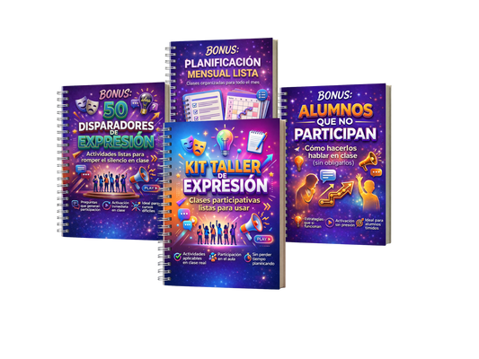 KIT TALLER DE EXPRESION + Bonus exclusivos